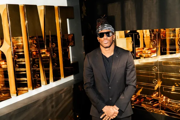 KSI at his Golden Prime Launch - Pop Up Shop in London on the 10th November 2023 - Copyright: xx adnzi676