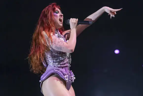 Chappell Roan performs at Manchester Academy Chappell Roan performs at Manchester Academy, Manchester, England, 13th Sep