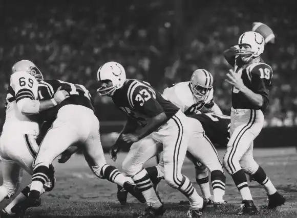 NFL, American Football Herren, USA USA TODAY Sports-Archive Oct 14, 1962; Cleveland, OH, USA; FILE PHOTO: Baltimore Colt