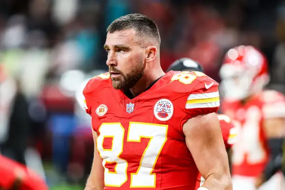 Travis Kelce (Kansas City Chiefs 87) Miami Dolphins vs Kansas City Chiefs, Fútbol Americano, NFL, Fútbol Americano Her