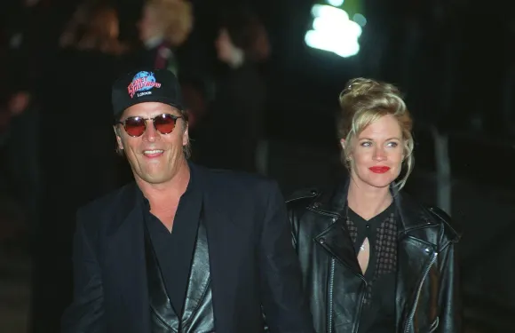 Don Johnson and Melanie Griffith