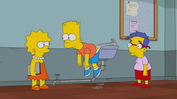 RECORD DATE NOT STATED THE SIMPSONS, from left: Bart Simpson (voice: Nancy Cartwright), Lisa Simpson (voice: Yeardley Sm