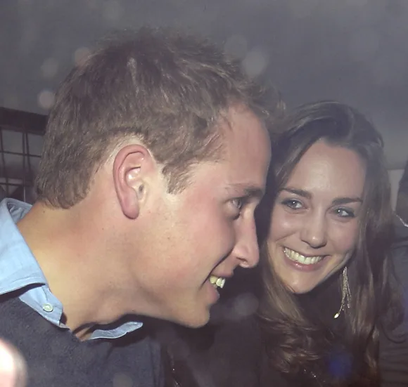 Prince William and Princess Kate in the past