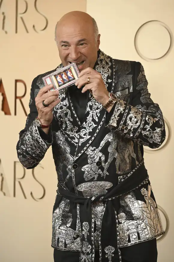 Kevin O'Leary at the 2026 Oscars.