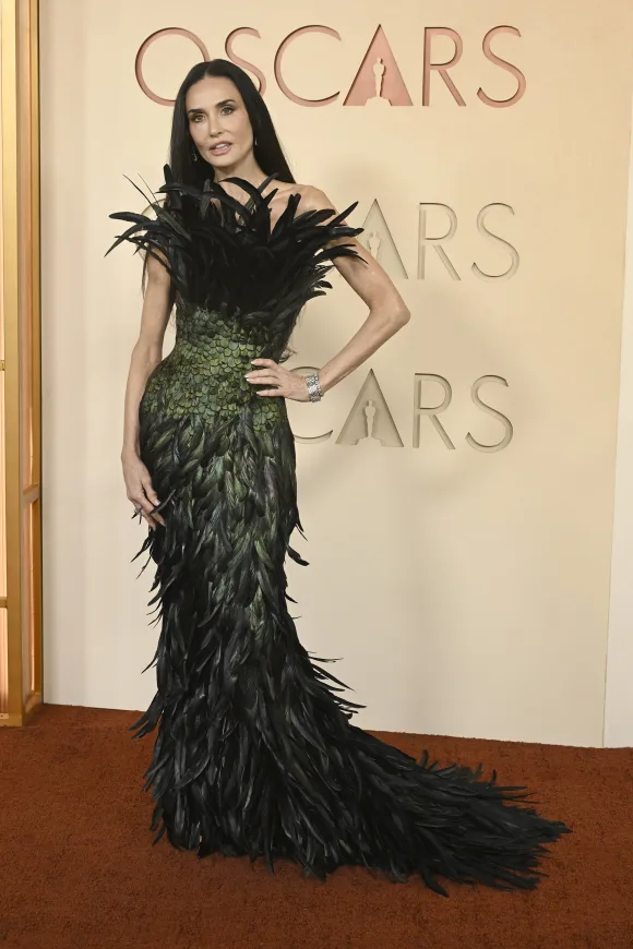 Demi Moore at the 2026 Oscars.