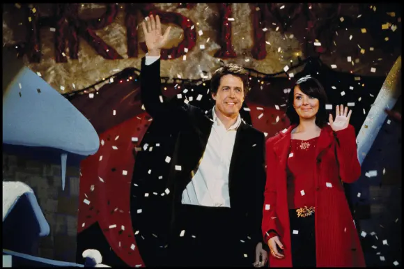 Hugh Grant y Martine McCutcheon en 'Love Actually' de 2003