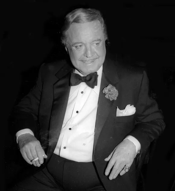 Jackie Gleason, 1985. Photo By Adam Scull/PHOTOlink/Everett Collection (Jackie Gleason3041) For usage credit please use;