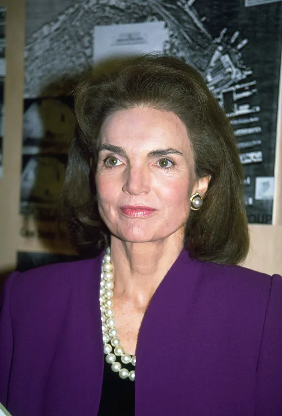 Jackie Onassis was once considered one of the most beautiful women in the world