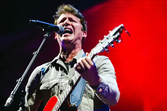 Milan, James Blunt performs in concert Milan, James Blunt performs in concert during the Who We Used To Be Tour at the F