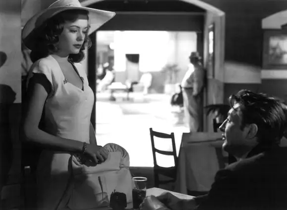 Jane Greer, Robert Mitchum in 'Out of the Past'