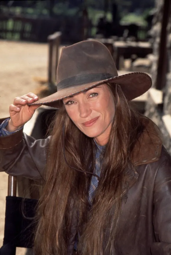 Jane Seymour as "Dr. Quinn"