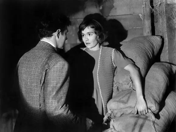 Stephen Mcnally & Jane Wyman in 'Johnny Belinda'