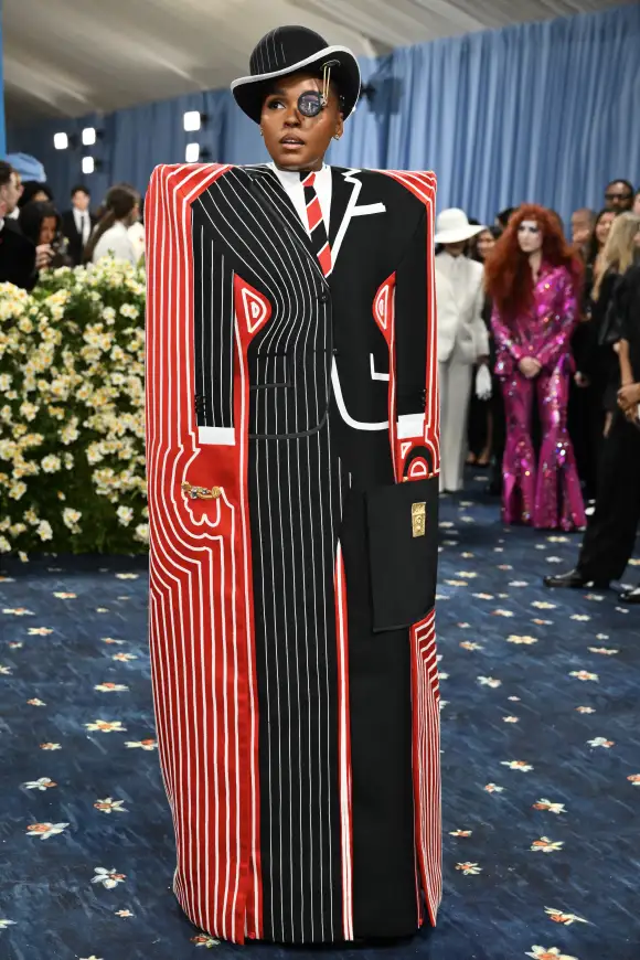 Janelle Monáe at the Met Gala 2025