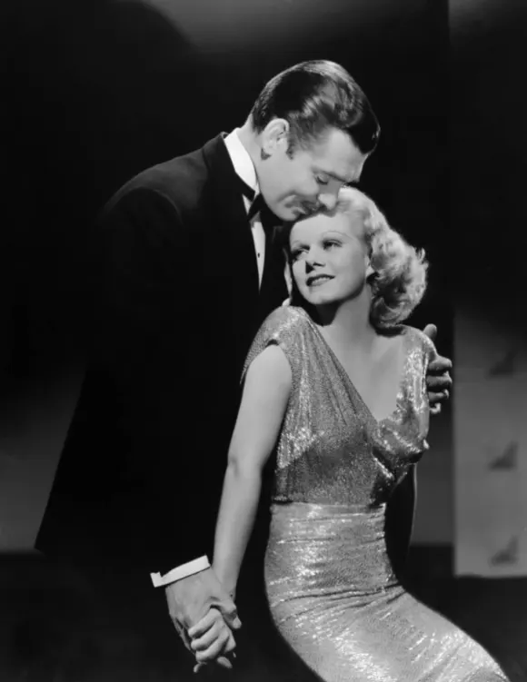 Clark Gable and Jean Harlow in 'Saratoga'