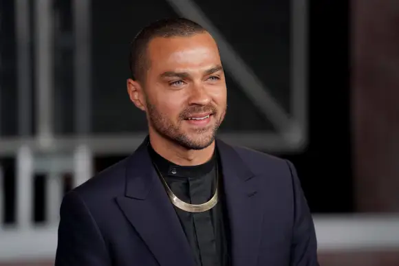 Jesse Williams at the premiere of The Irishman on October 24, 2019