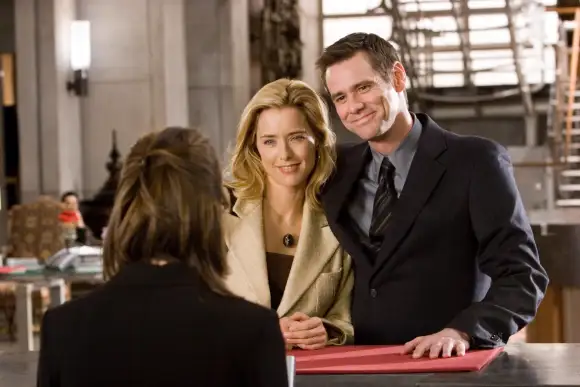 Fun with Dick and Jane (2005) Fun with Dick and Jane (2005). TŽa Leoni (l) and Jim Carrey star in Columbia Pictures and