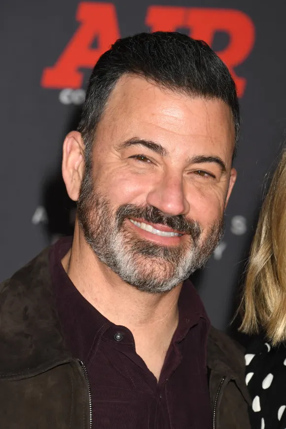 LOS ANGELES, CA - MARCH 27: Jimmy Kimmel at the world premiere of AIR at the Regency Village Theatre in Los Angeles, Cal
