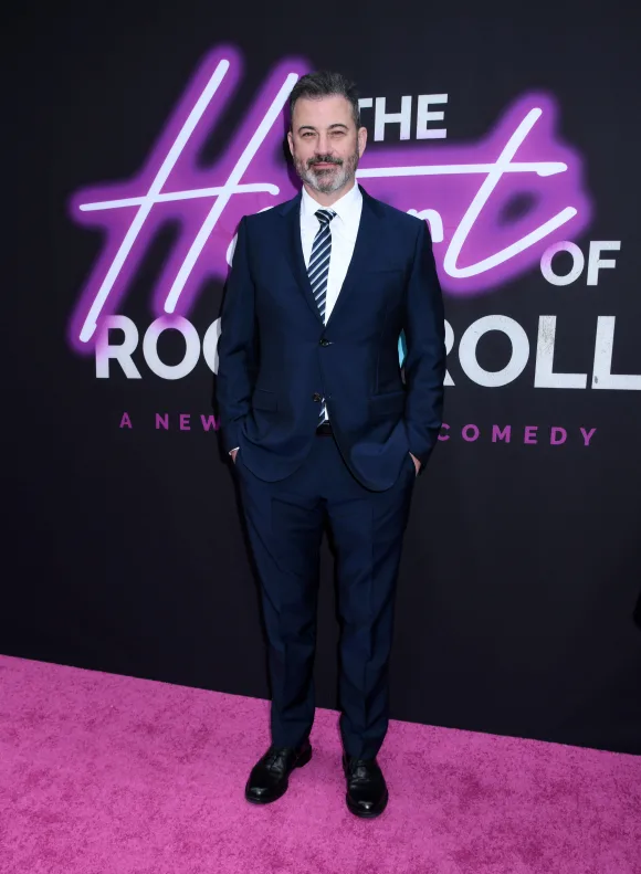 April 19, 2024, New York, New York, USA: Jimmy Kimmel attends the Broadway Gala Performance of The Heart of Rock and Rol