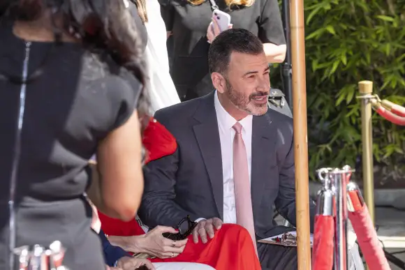 Carol Burnett s Hand And Footprint Ceremony at TCL Chinese Theatre. Featuring: Jimmy Kimmel Where: Los Angeles, Californ