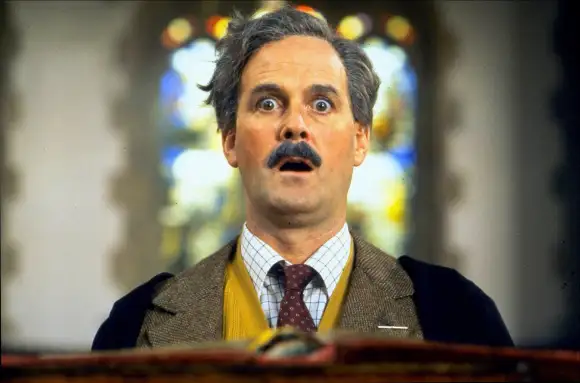 John Cleese in 'Monty Python and the Meaning of Life'