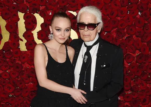 Johnny Depp's daughter Lily-Rose mourns the loss of designer Karl Lagerfeld