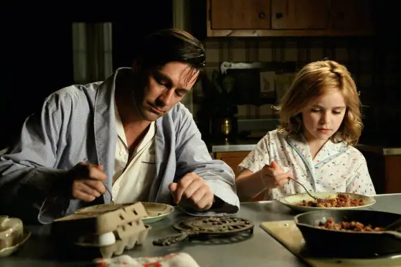 Jon Hamm and Kiernan Shipka