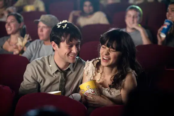 Joseph Gordon-Levitt, Zooey Deschanel in '500 Days Of Summer'