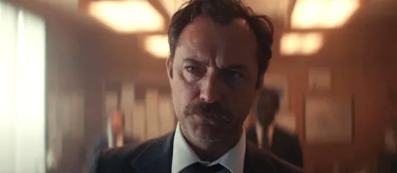 The Order THE ORDER - FILM STILLS. 2024 . Canada. Jude Law in The Order - (c)Vertical Entertainment/Amazon Prime - is a