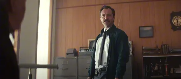 The Order THE ORDER - FILM STILLS. 2024 . Canada. Jude Law in The Order - (c)Vertical Entertainment/Amazon Prime - is a