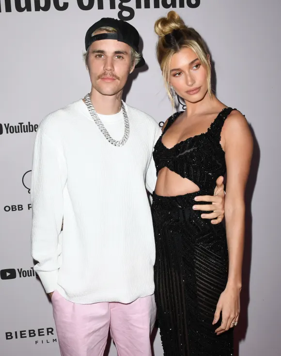 Justin Bieber et Hailey Baldwin en 2020