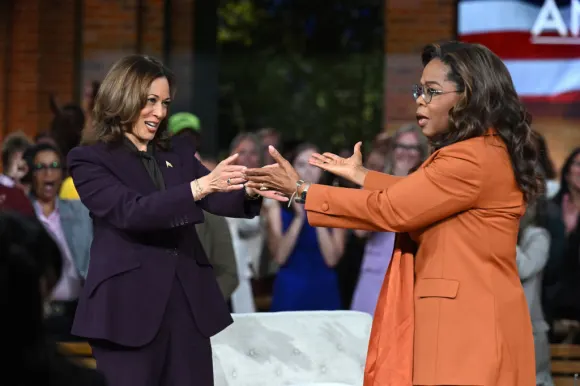 Kamala Harris and Oprah