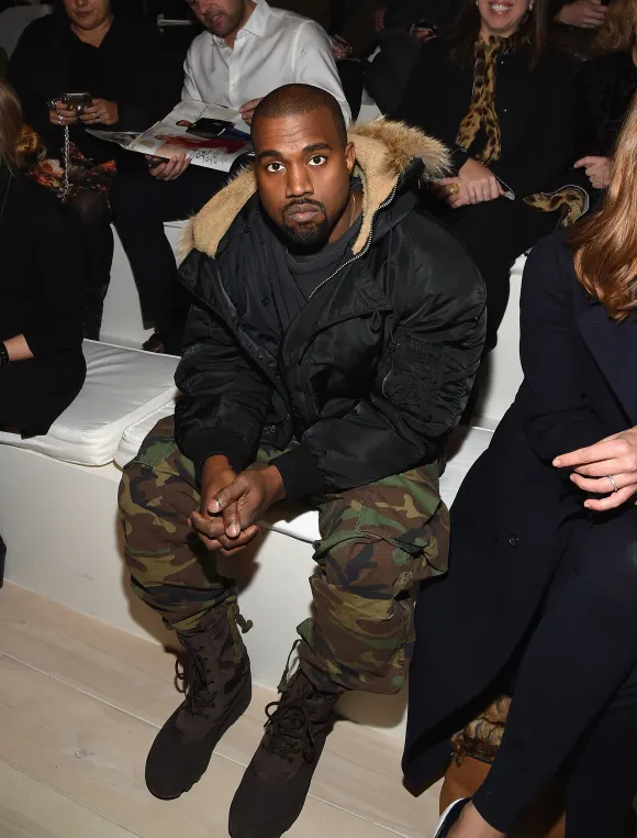 Kanye West at Mercedes Benz Fashion Week 2015