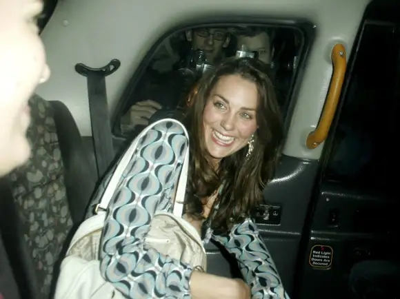 Duchess Kate, formerly Kate Middleton, in her younger years