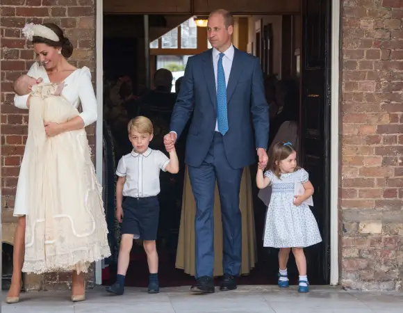 Prince Louis, Duchess Kate, Prince George, Prince William, Princess Charlotte