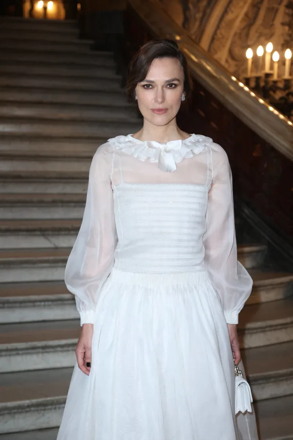 PFW Chanel Front Row 1 Keira Knightley attends Chanel Front Row during PFW Haute Couture in Paris, France on June 25, 20