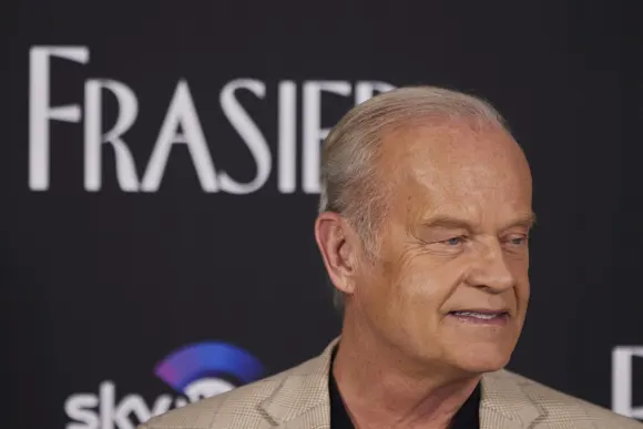 December 19, 2023, Madrid, Madrid, Spain: KELSEY GRAMMER attends Ã FRASIER photocall at Rosewood Villamagna Hotel Madrid