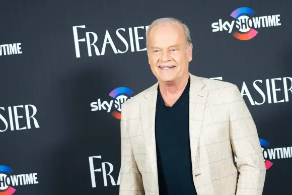 Actor Kelsey Grammer during the presentation of the new series of Frasier at the Rosewood Villamagna Hotel in Madrid, De