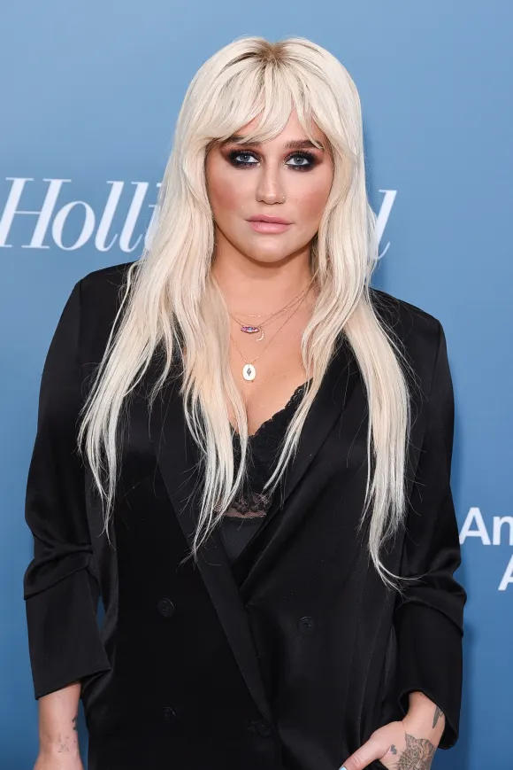 Kesha at a gala in Hollywood in 2018
