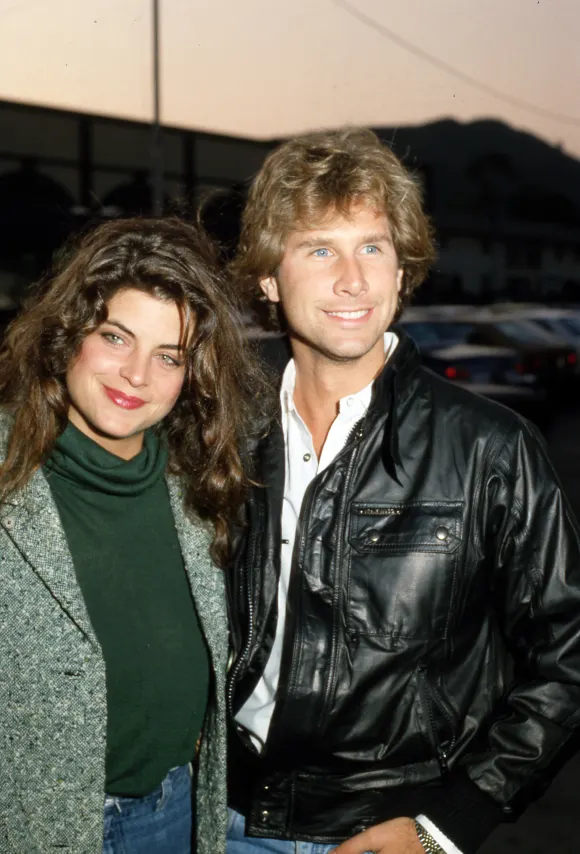 Kirstie Alley and Parker Stevenson