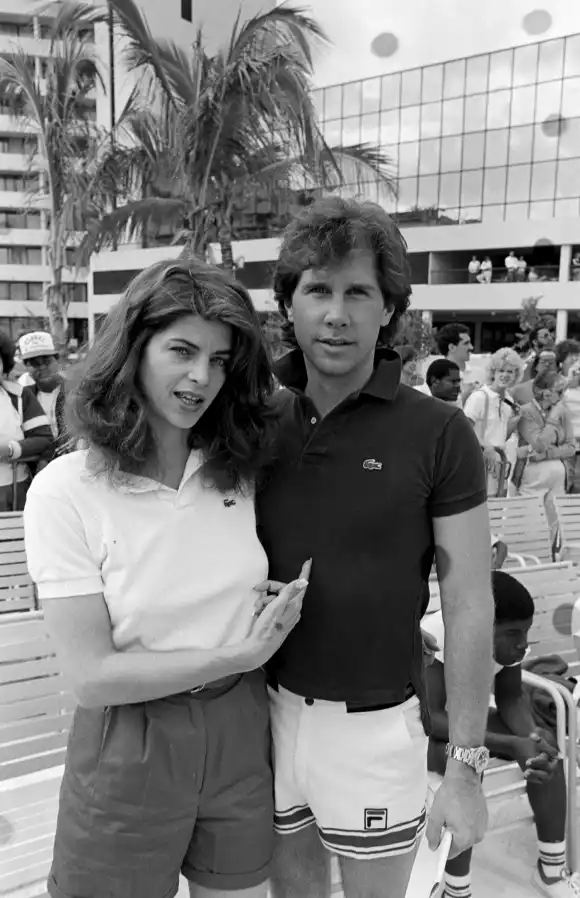 Kirstie Alley and Parker Stevenson