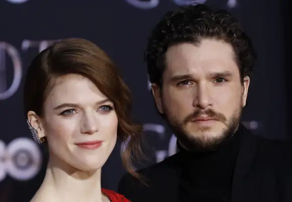 Kit Harington and Rose Leslie