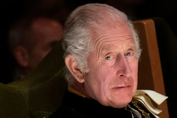 King Charles during the Scottish coronation