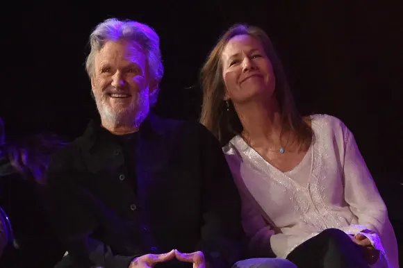 Kris Kristofferson and Lisa Meyers