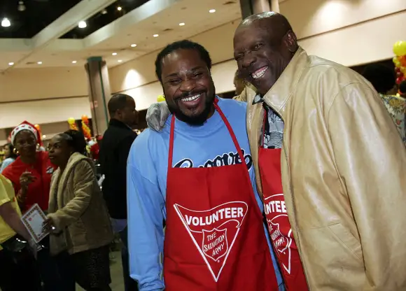 Malcolm Jamal Warner and Louis Gossett Jr.