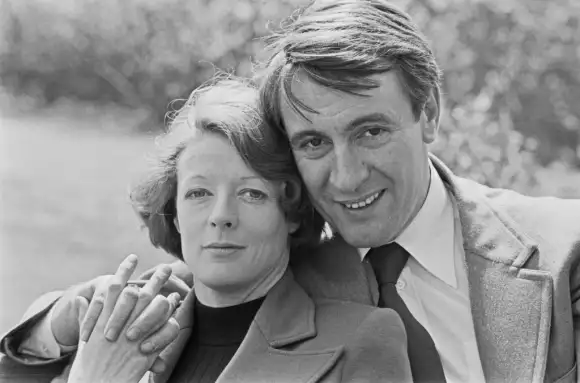 Maggie Smith and Robert Stephens