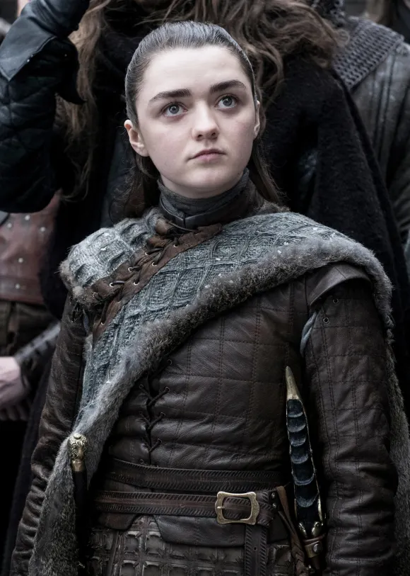 Maisie Williams as "Arya Stark" in 'Game of Thrones'