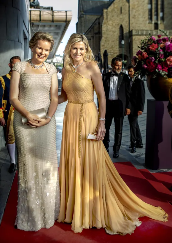 A magical duo: Queen Mathilde and Queen Maxima
