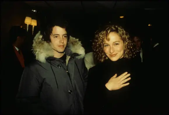 Matthew Broderick and Jennifer Grey