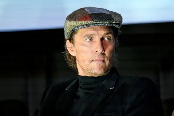 Matthew McConaughey at the special NY screening of "The Gentlemen" on January 11, 2020