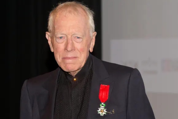 The Actor Max Von Sydow dies aged 90 File photo dated October 17, 2012 of Actor Max von Sydow receives the Chevalier de